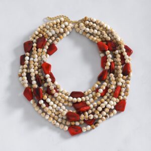 Collar madera y resina